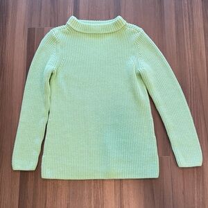 Talbots Mint Green Knit Sweater